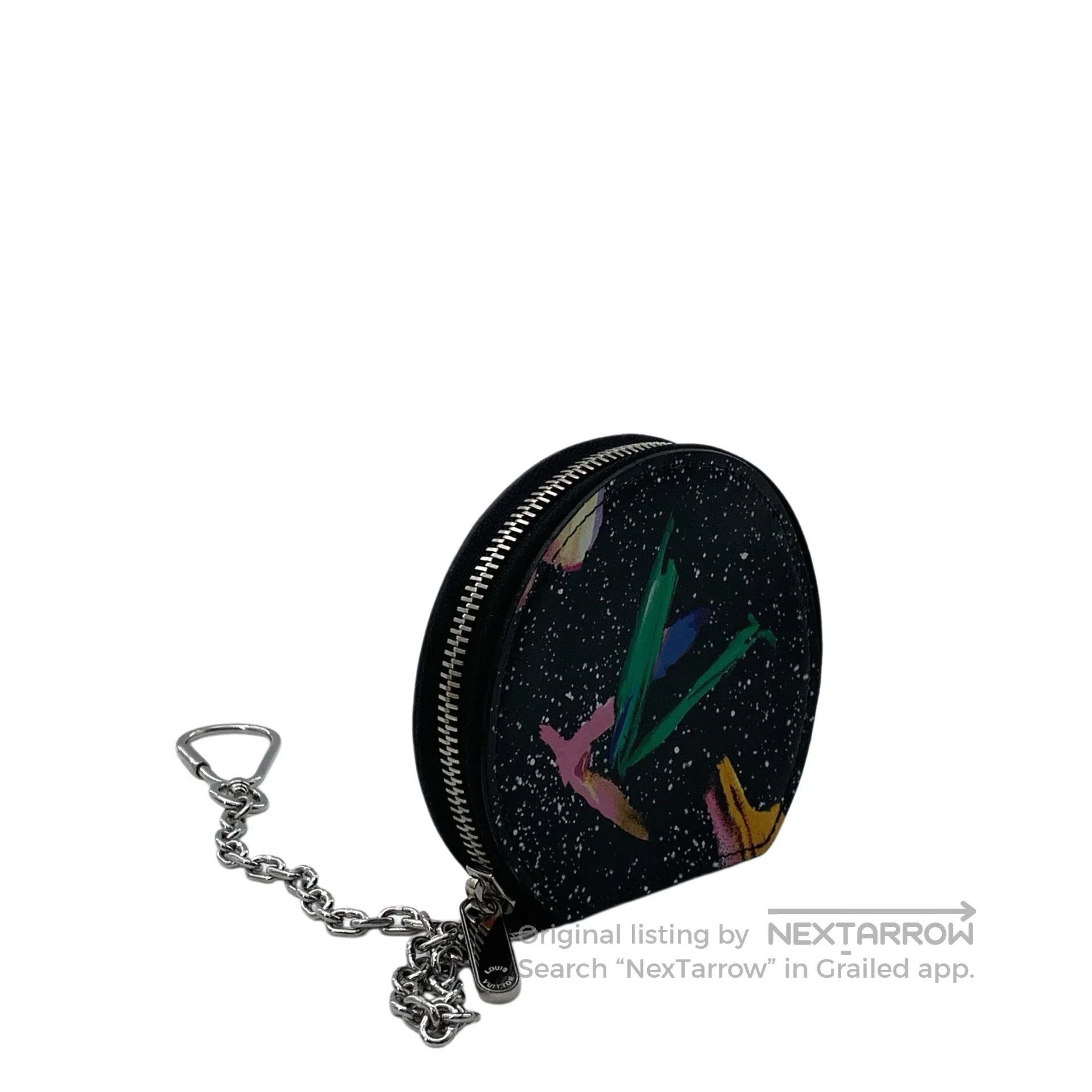 Louis Vuitton Louis Vuitton Black starry sky logo graffiti printed key c Size ONE SIZE - 3 Thumbnail