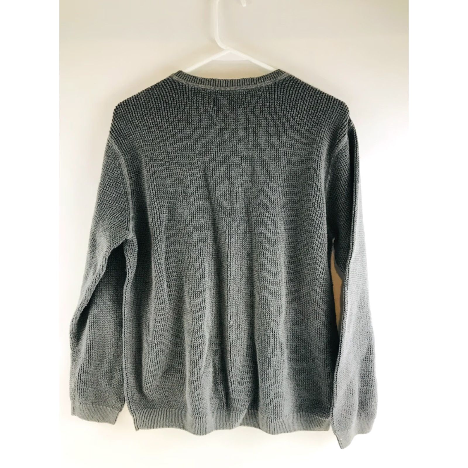 Vintage G.H. Bass & Co. Sweater Mens Size Large Gray Pullover Crew Neck Size US L / EU 52-54 / 3 - 2 Thumbnail