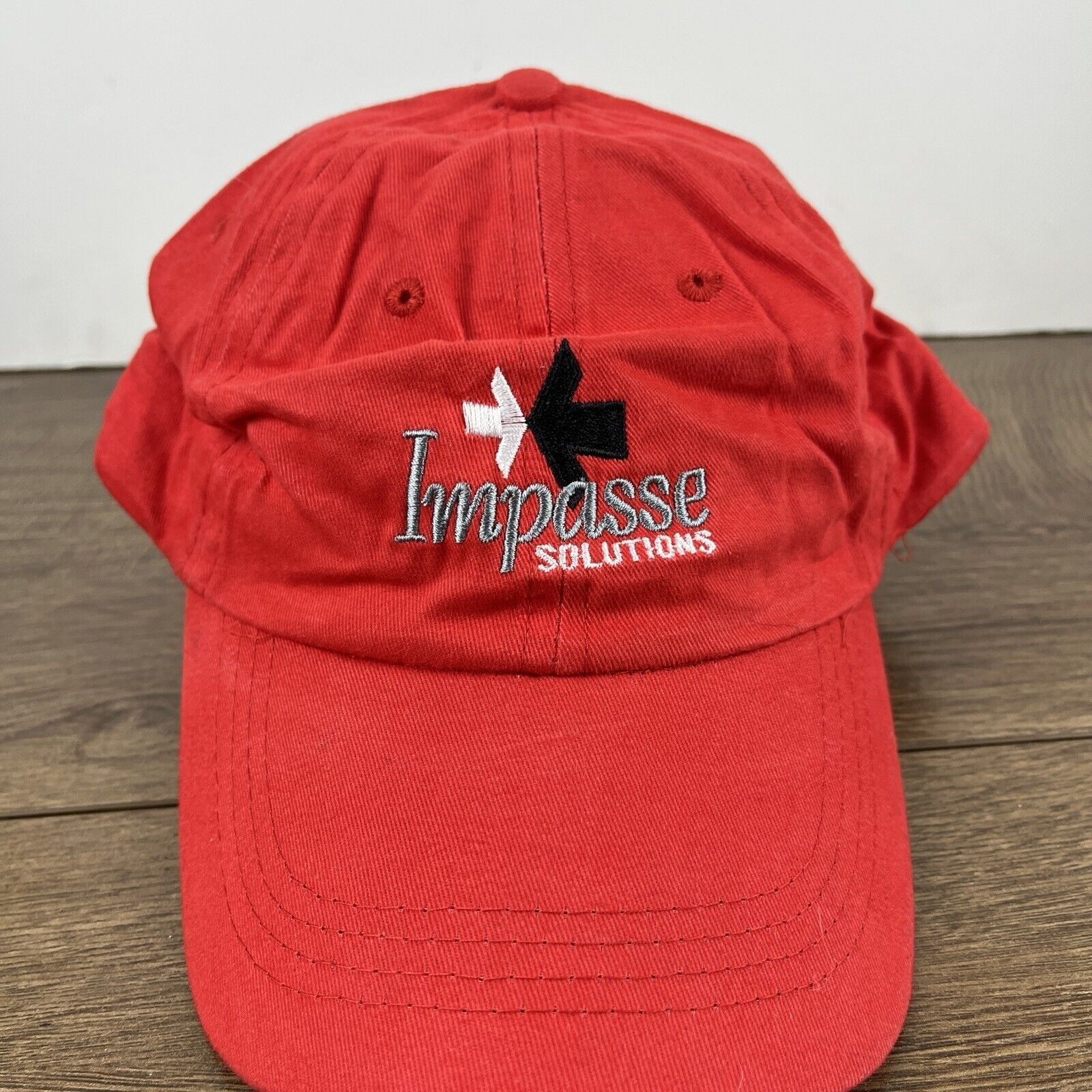 Other Impasse Solutions Hat Red Hat Adjustable Adult Size Hat Red Size ONE SIZE - 4 Thumbnail