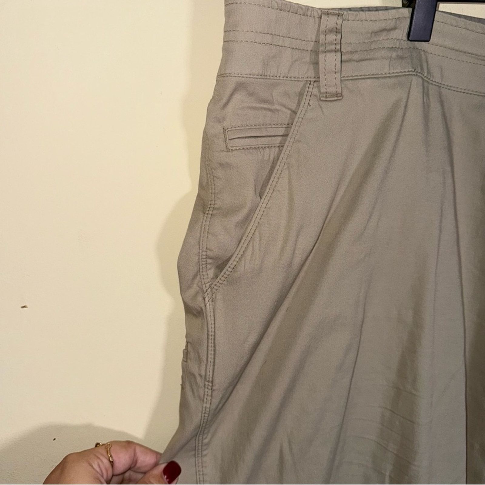Kuhl KÜHL Khaki outdoor lightweight hiking gorpcore Pants 42x30 Size US 42 / EU 58 - 5 Thumbnail