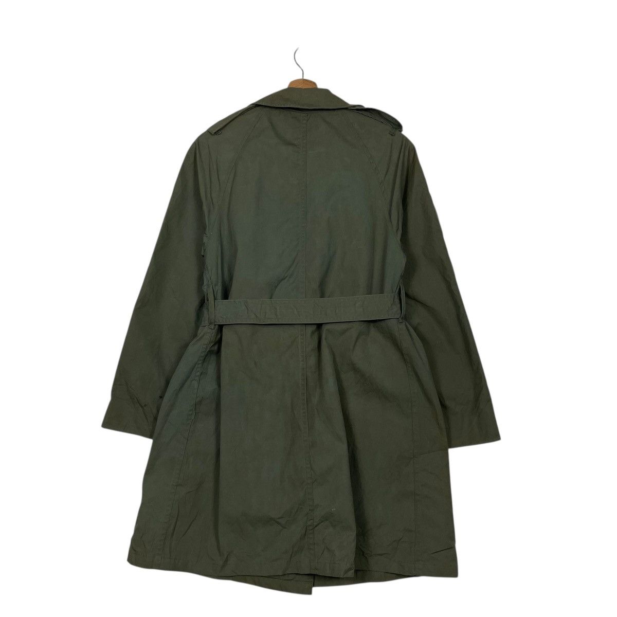 Vintage Vintage Brownwood Mfg US Military Double Breasted Trenchcoat Size L / US 10 / IT 46 - 8 Thumbnail