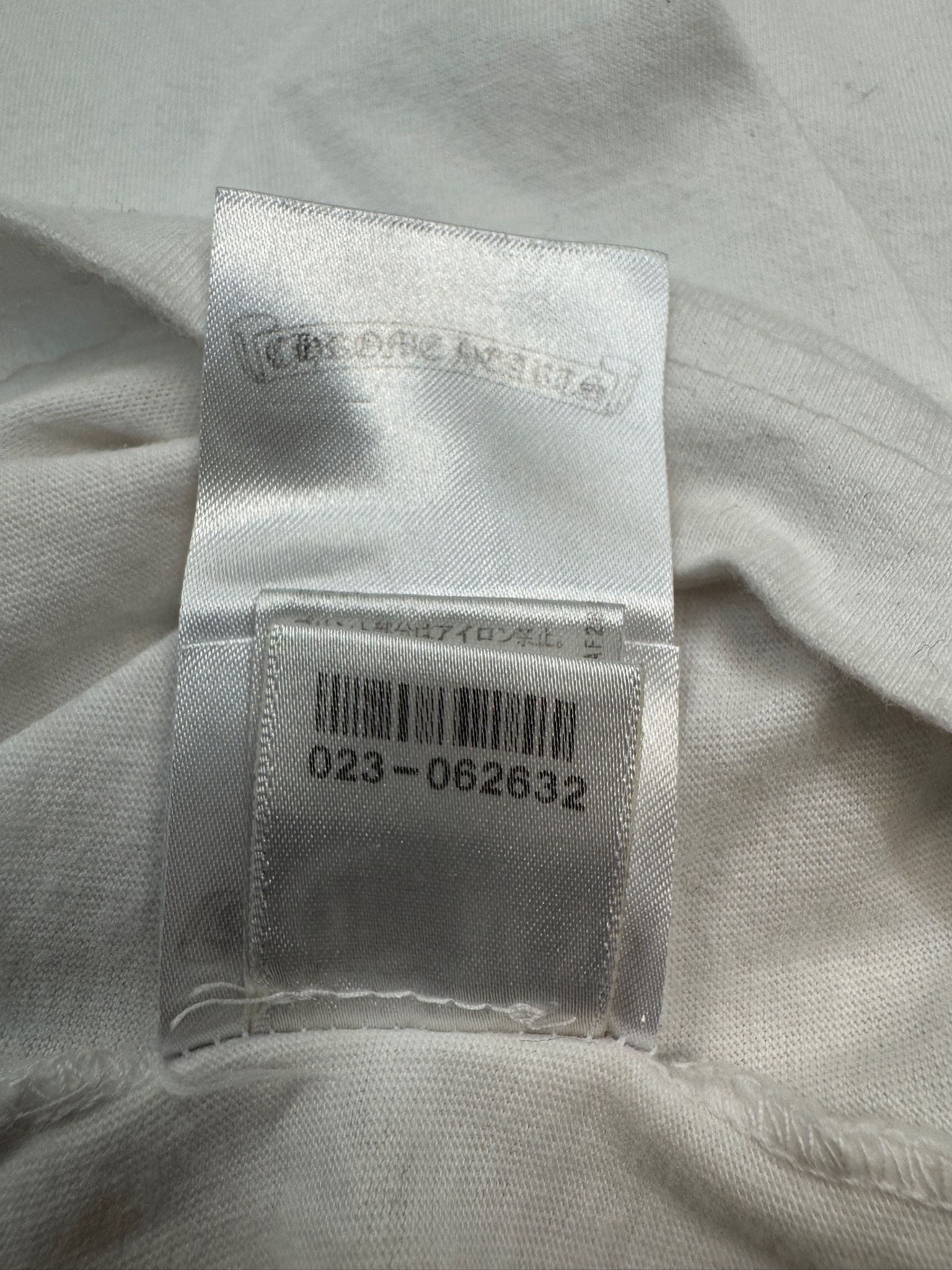 Chrome Hearts Chrome Hearts Shoulder Logo Pocket Tee USA Edition White Size US L / EU 52-54 / 3 - 12 Thumbnail