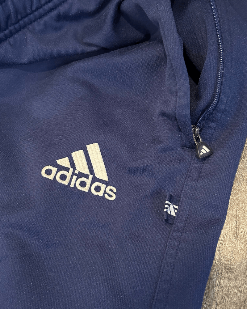 Adidas Vintage Y2K 2000 Adidas Blue Track Pants - Size Large Size US 38 / EU 54 - 5 Thumbnail