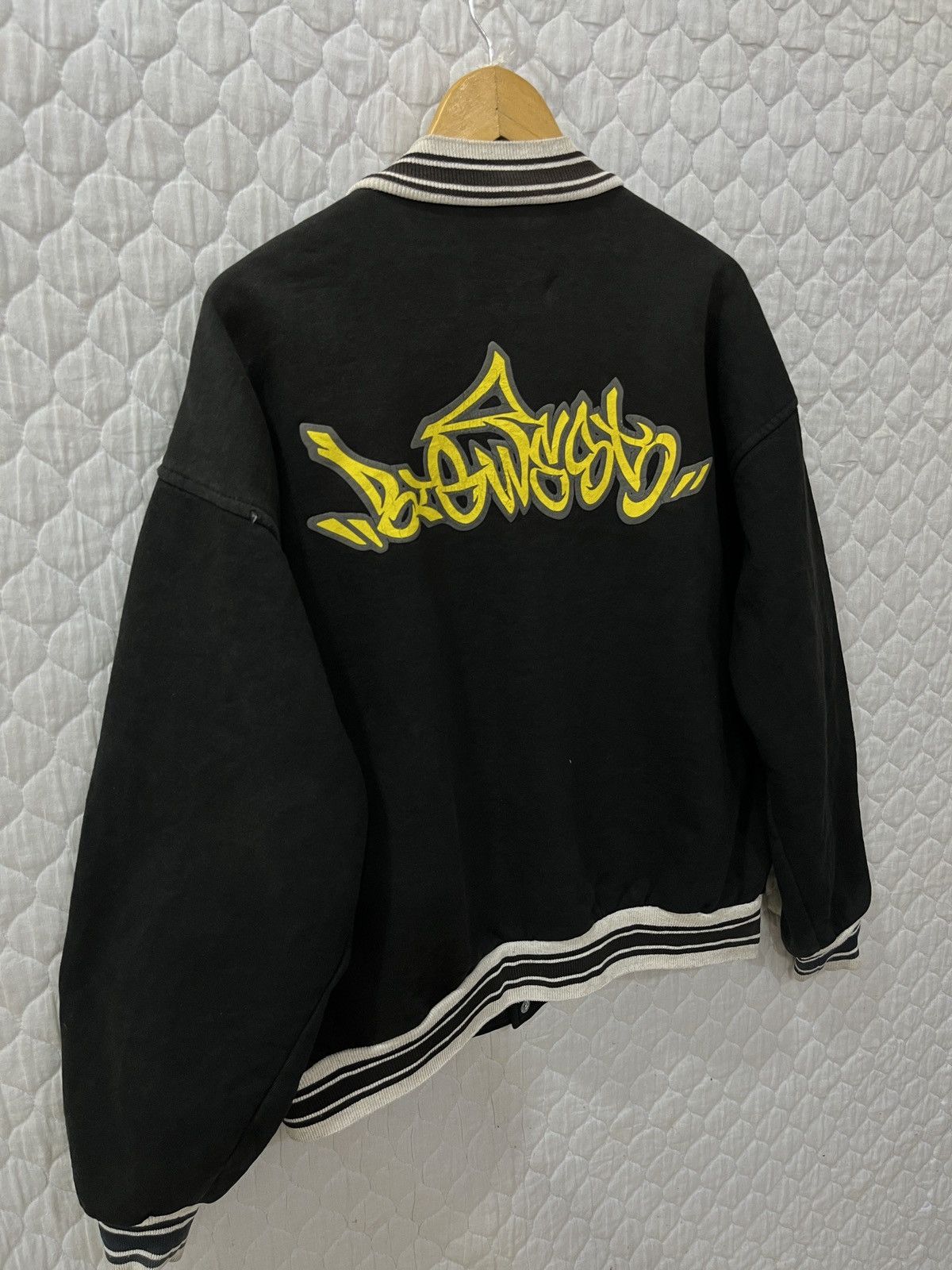 Vintage (Wwww)🔥🔥HYPE RAPPER HIP HOP GRAFFITI VARSITY JACKET Size US L / EU 52-54 / 3 - 3 Thumbnail