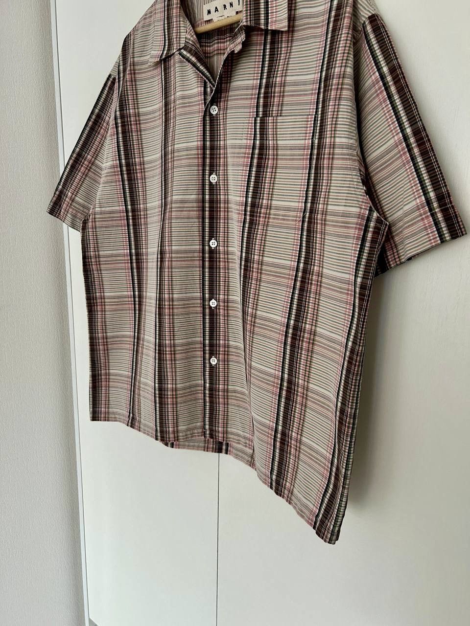 Marni Marni Multi Striped Bowling Camp Collar Oversize Shirt 48IT Size US M / EU 48-50 / 2 - 3 Thumbnail
