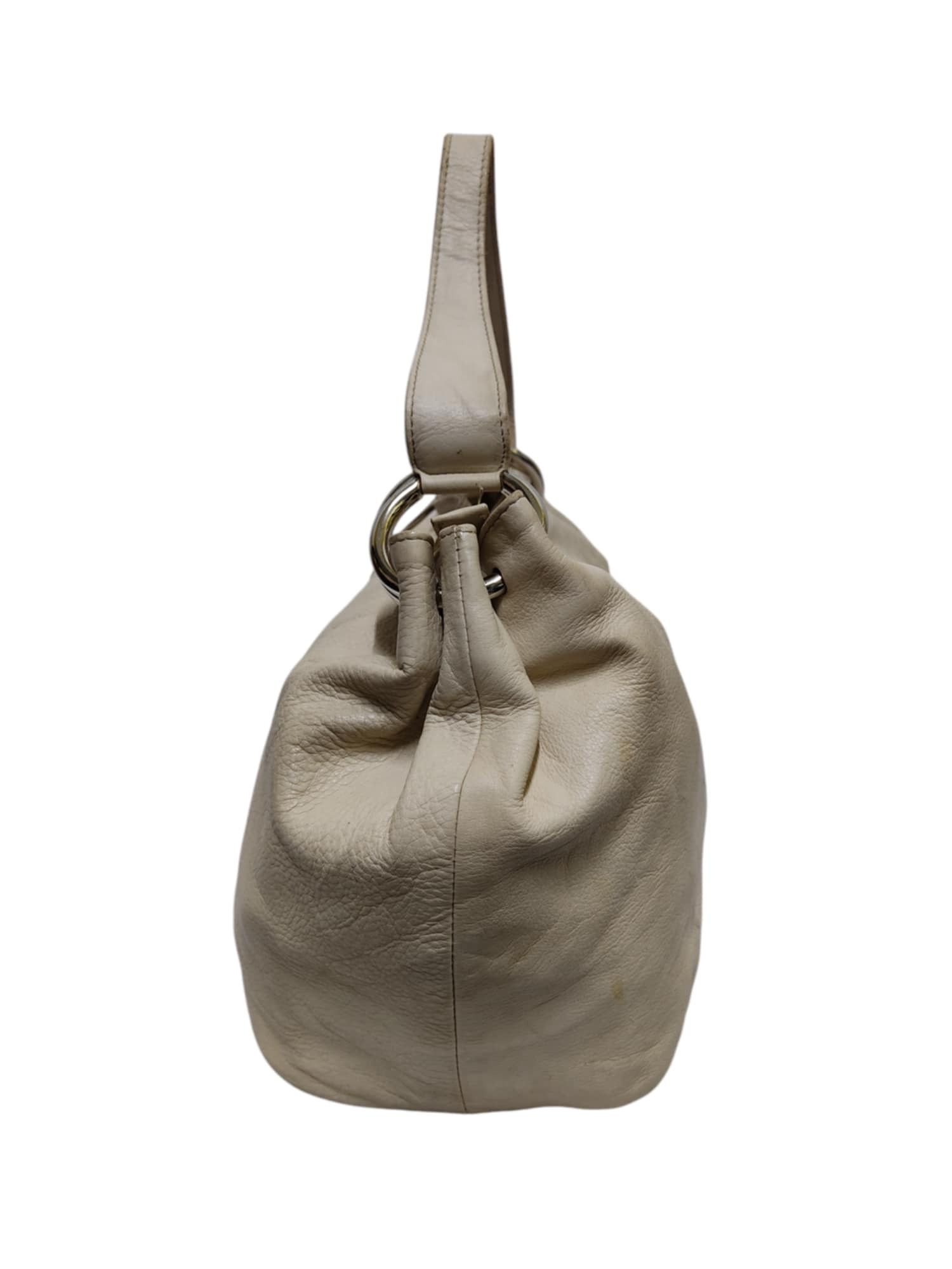 Furla FURLA WHITE LEATHER SHOULDER BAG Size ONE SIZE - 4 Thumbnail