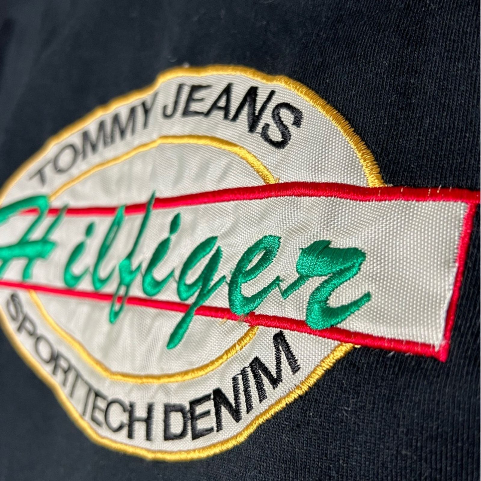 Tommy Hilfiger Vintage Tommy Hilfiger LARGE Single Stitch 90s Embroidered Size US L / EU 52-54 / 3 - 3 Thumbnail