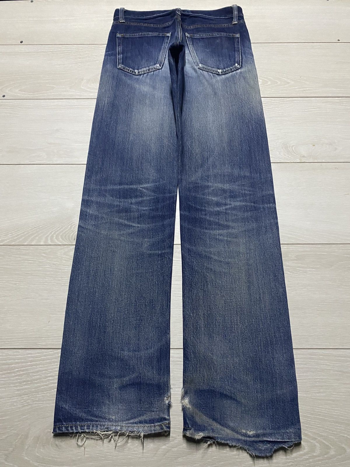 Japanese Brand Vintagw Japanese Uniqlo Selvedge Mud Wash Straight Fit Jeans Size US 28 / EU 44 - 2 Thumbnail