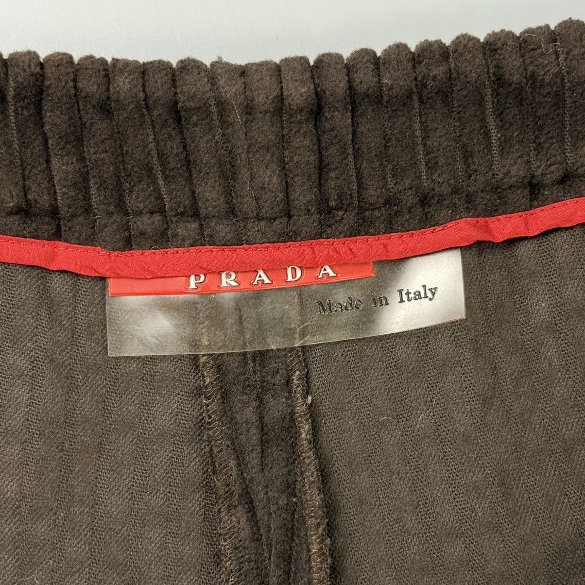 Prada Prada - Red Tab Corduroy Nylon Pants Size US 34 / EU 50 - 8 Thumbnail