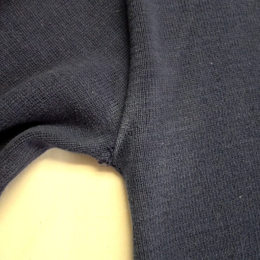 Vintage Vantage Time Warner Cable Sweater Navy Blue V-Neck XL 90s Size US XL / EU 56 / 4 - 4 Thumbnail