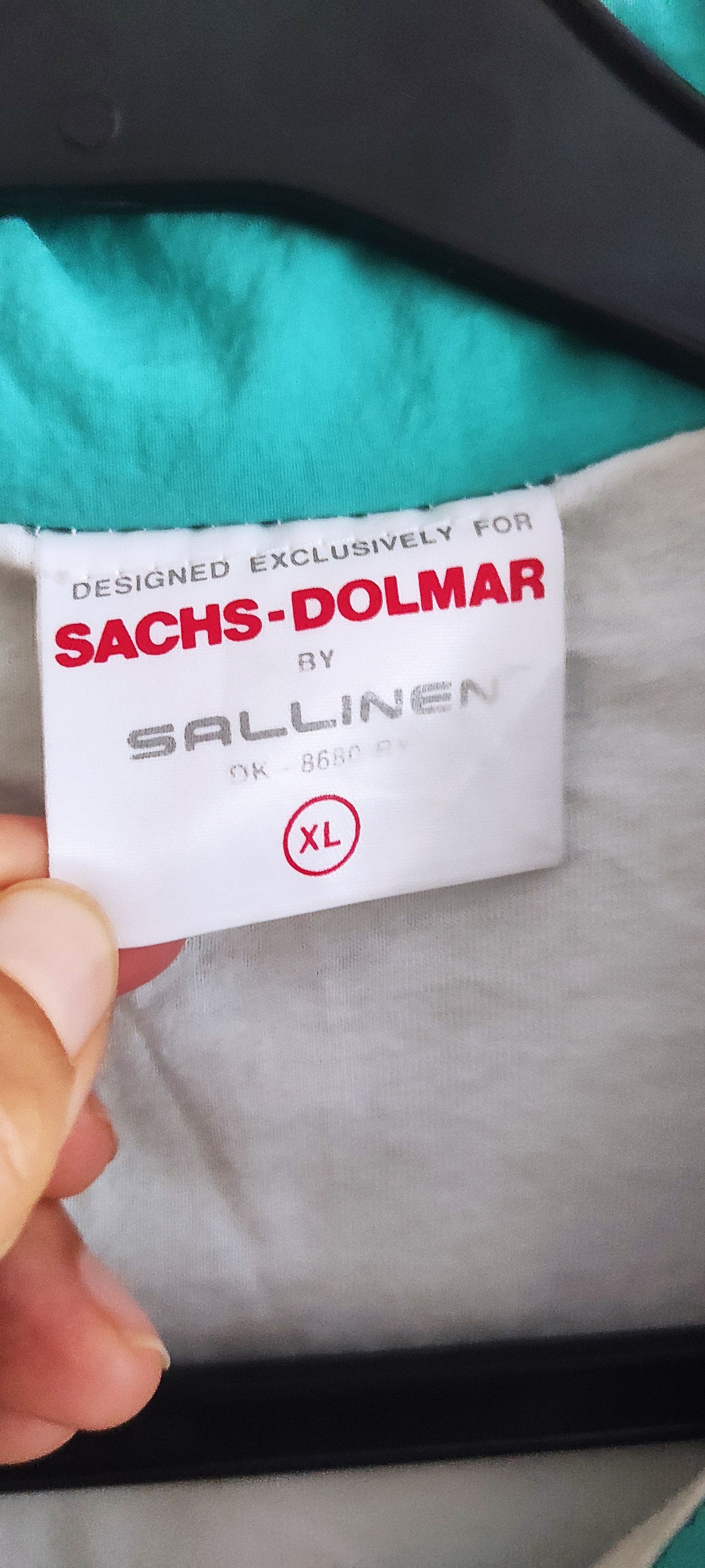 Vintage Vintage Sachs Dolmar by Sallinen German Windbreaker Jacket Size US XL / EU 56 / 4 - 4 Thumbnail