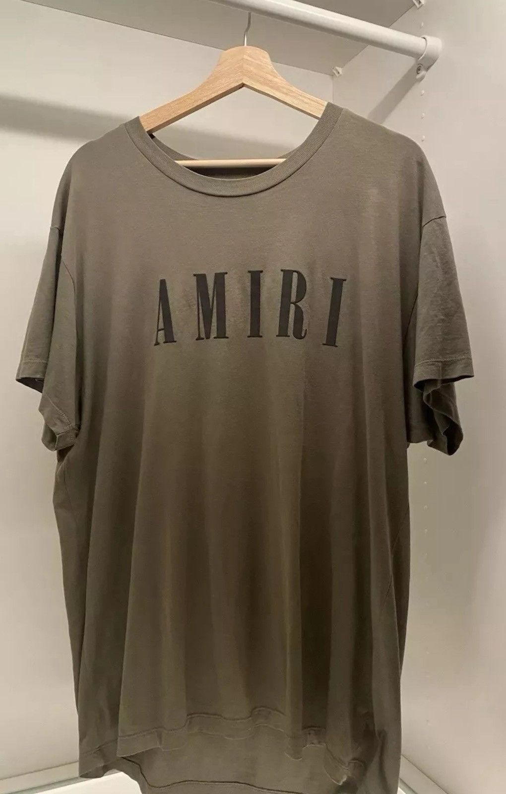 Amiri Amiri Core Logo T-Shirt Military Green Size M Size US M / EU 48-50 / 2 - 1 Thumbnail
