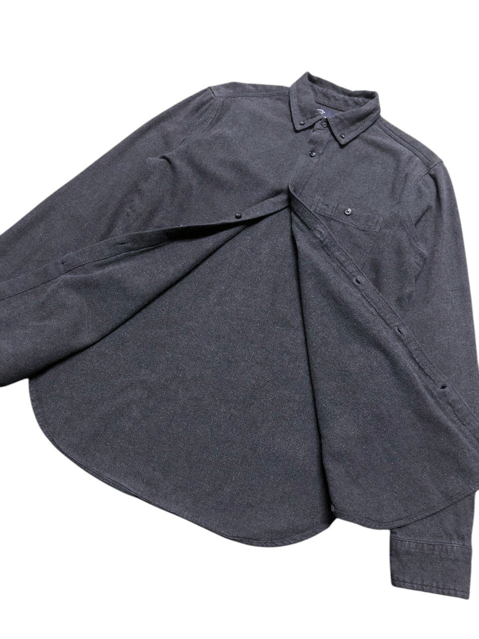 Gap Gap Long Sleeve Shirt Button Down Dark Grey Size US S / EU 44-46 / 1 - 3 Thumbnail