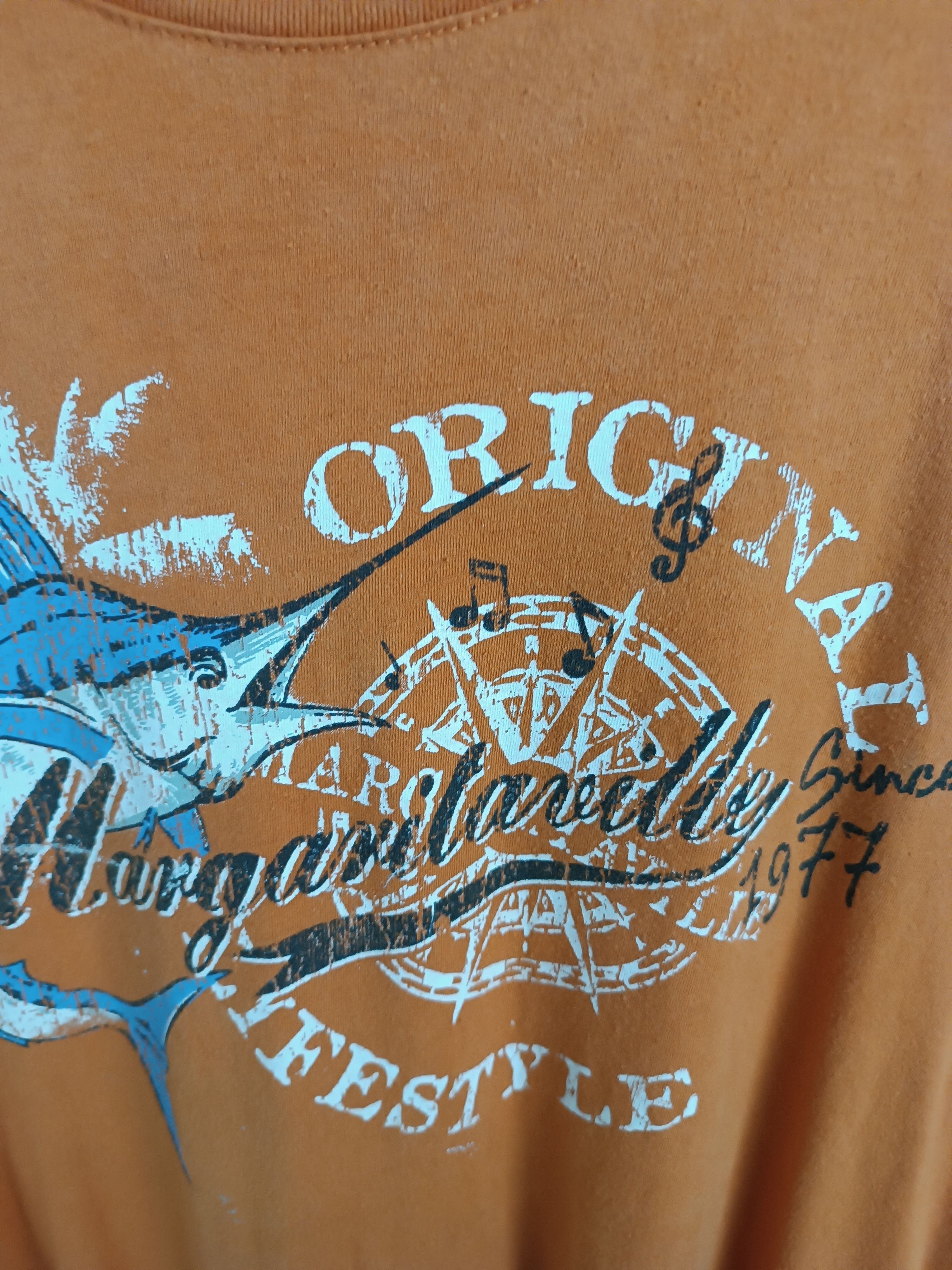Vintage VINTAGE MARGARITAVILLE SAILFISH LOW ARM SHREDDER FADED TEE Size US XL / EU 56 / 4 - 12 Thumbnail