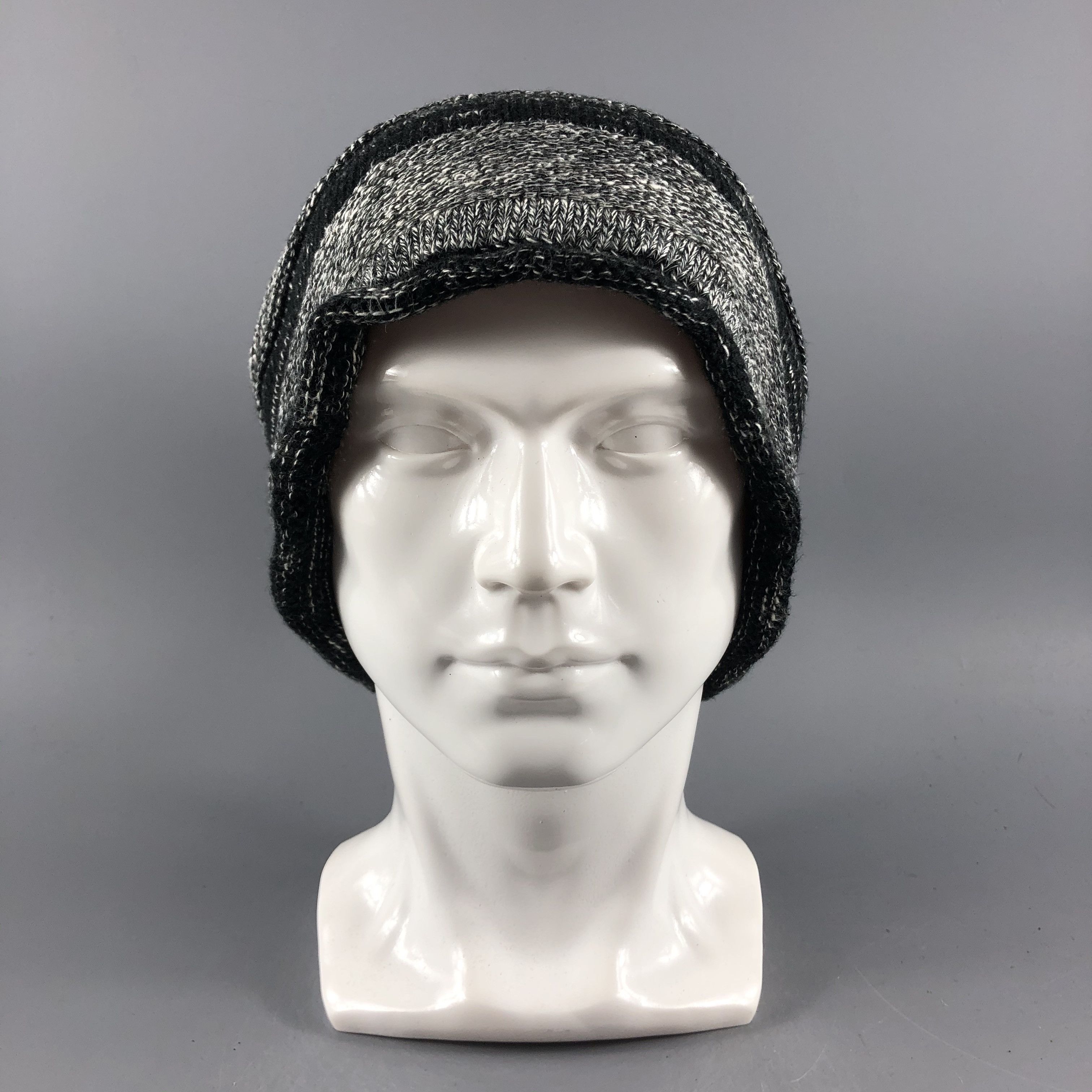 image of Vintage Hats 2Oz Beanie Stripe Snow Cap B1211, Men's