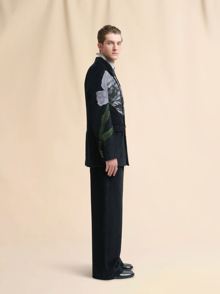 Marni BNWT AW25 MARNI BIG TULIPS VELVET PRINTED PANTS 50 Size US 34 / EU 50 - 12 Thumbnail