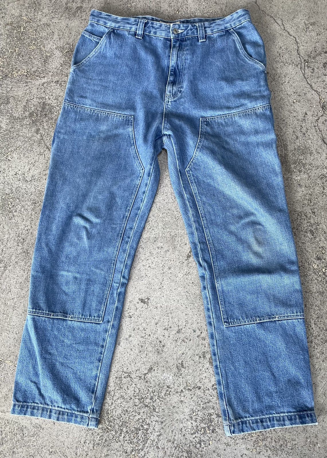 Stussy Stussy Denim Work Pants Blue Size US 34 / EU 50 - 1 Thumbnail