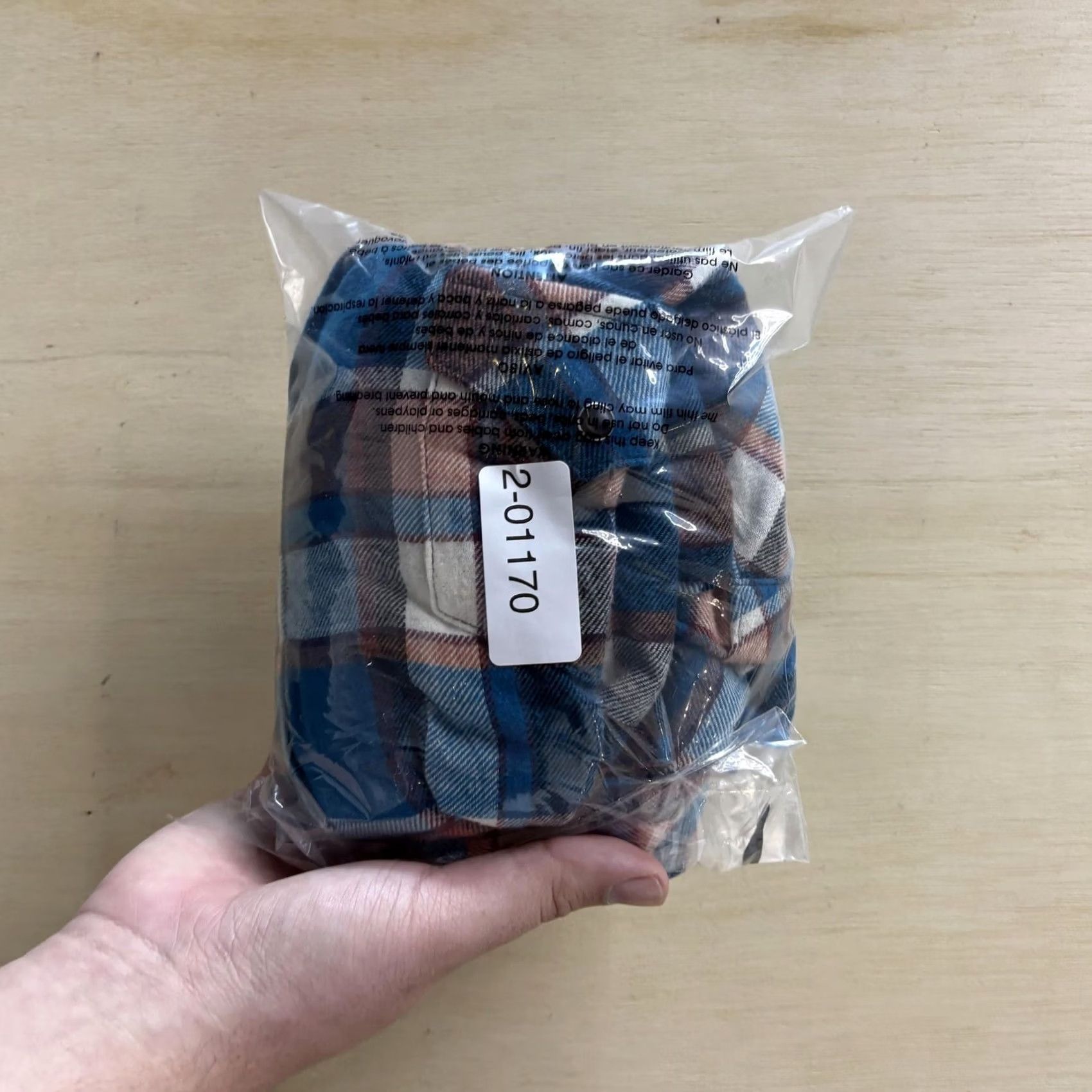 Wrangler Wrangler Womens XL Blue Plaid Flannel Western Snap Shirt Long Sleeve Casual Size XL / US 12-14 / IT 48-50 - 8 Thumbnail