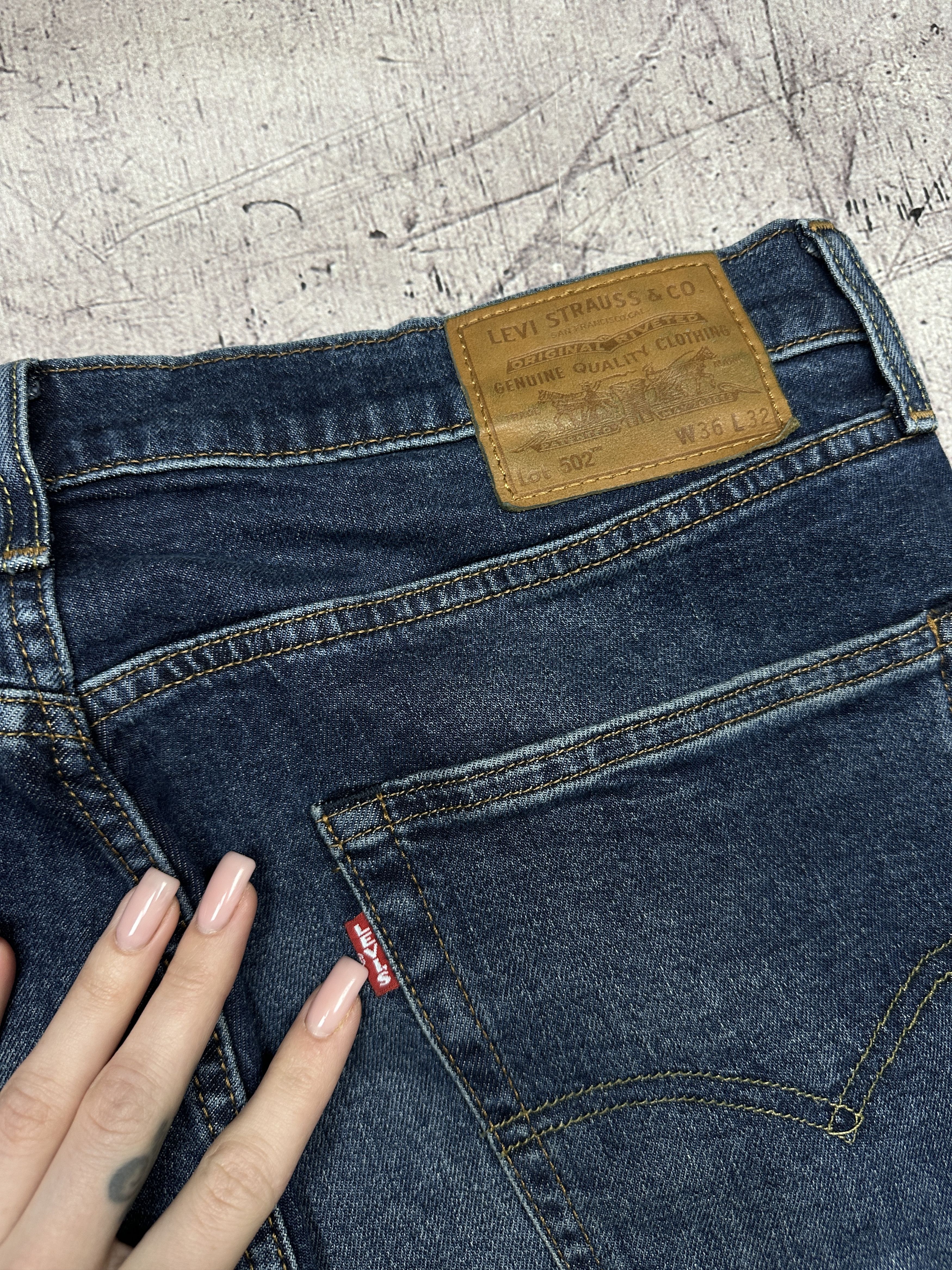 Levi's Levi's 502 Mens Premium Denim Pants Big E Jeans Size 36 x 32 Size US 36 / EU 52 - 3 Thumbnail