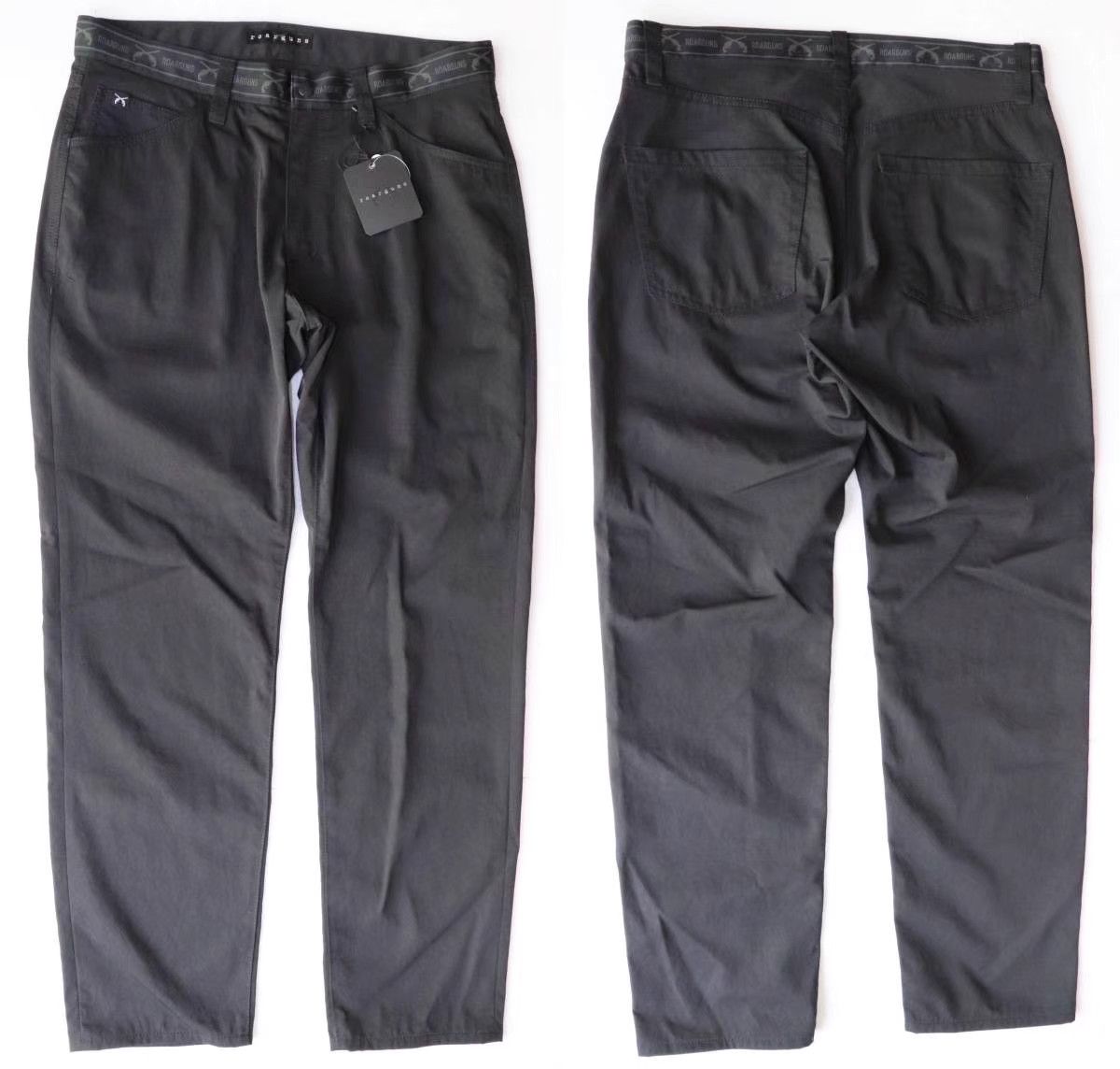 Roar roar roarguns New Black Denim Jeans K11 Size US 33 - 1 Thumbnail