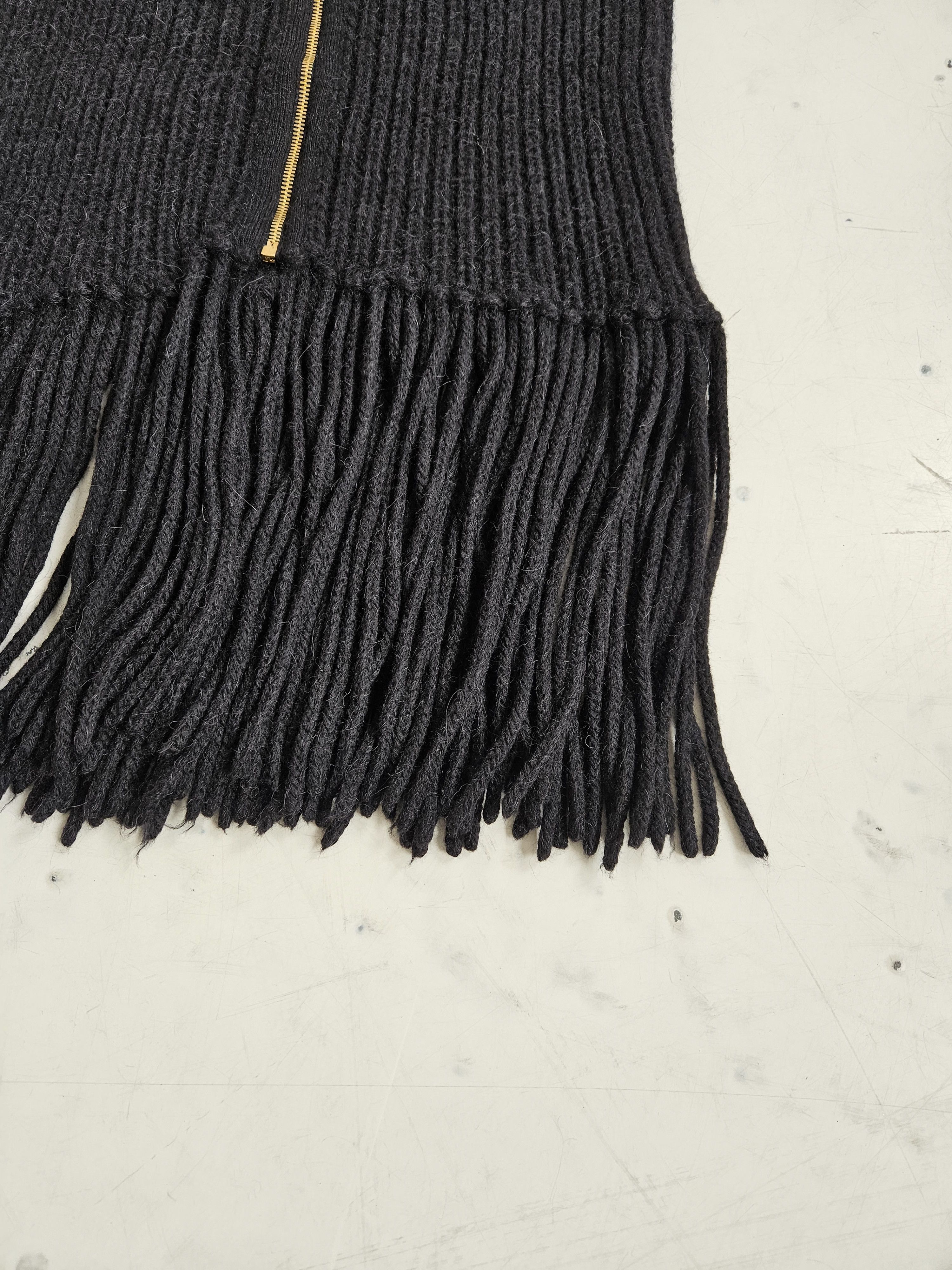 Gucci Gucci front zip fringed knit top/ skirt Size M / US 6-8 / IT 42-44 - 7 Thumbnail