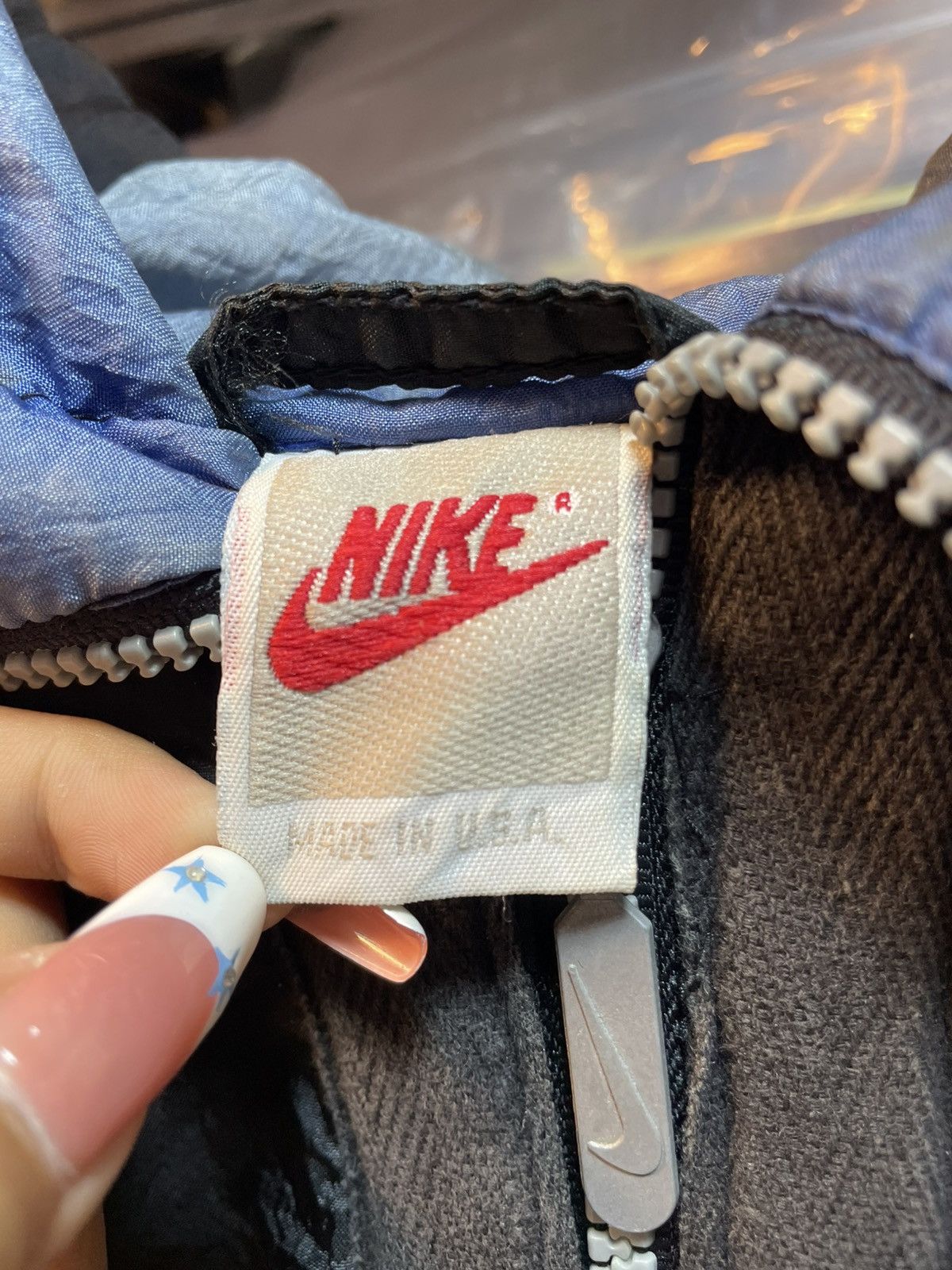 Nike Vintage 90s Nike Pinwheel Windbreaker Jacket Size US XL / EU 56 / 4 - 4 Thumbnail
