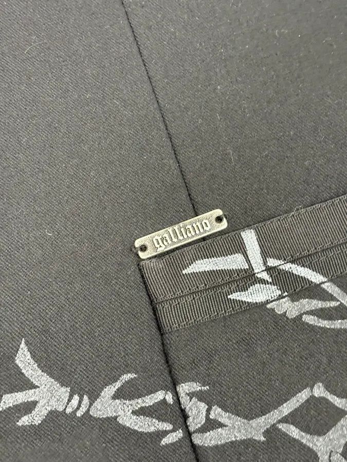 John Galliano AW2010 John Galliano Black Barbed Wire Blazer Jacket Size 44R - 11 Thumbnail
