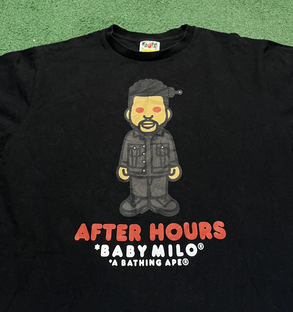 Bape A Bathing Ape x The Weeknd XO Tee Bape Baby Milo Black Size US L / EU 52-54 / 3 - 2 Thumbnail