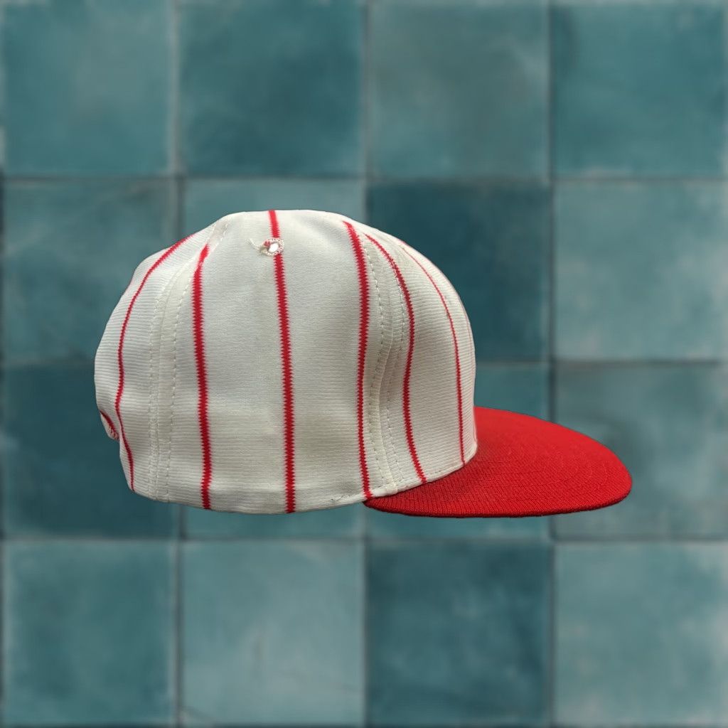 New Era VINTAGE New Era Snapback Hat Adult Adjustable Red USA 80s Deadstock NWOT Men Size ONE SIZE - 1 Thumbnail