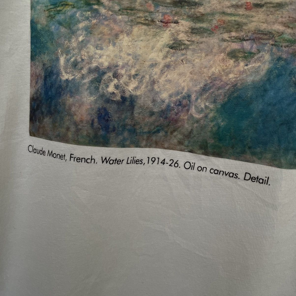 Japanese Brand × Vintage Claude Monet Artwork Painting Water Lilies T Shirt Size US L / EU 52-54 / 3 - 3 Thumbnail