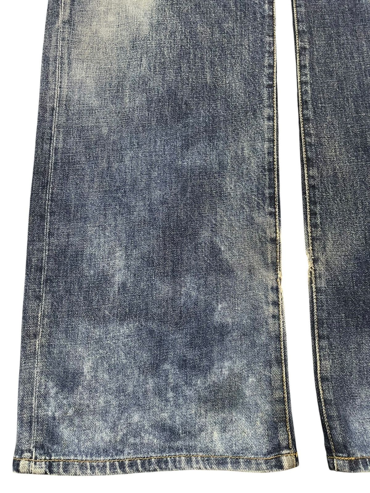 Hanes Vintage 90s Hanes Faded Wash Distressed Style Baggy Jeans Size US 35 - 7 Thumbnail
