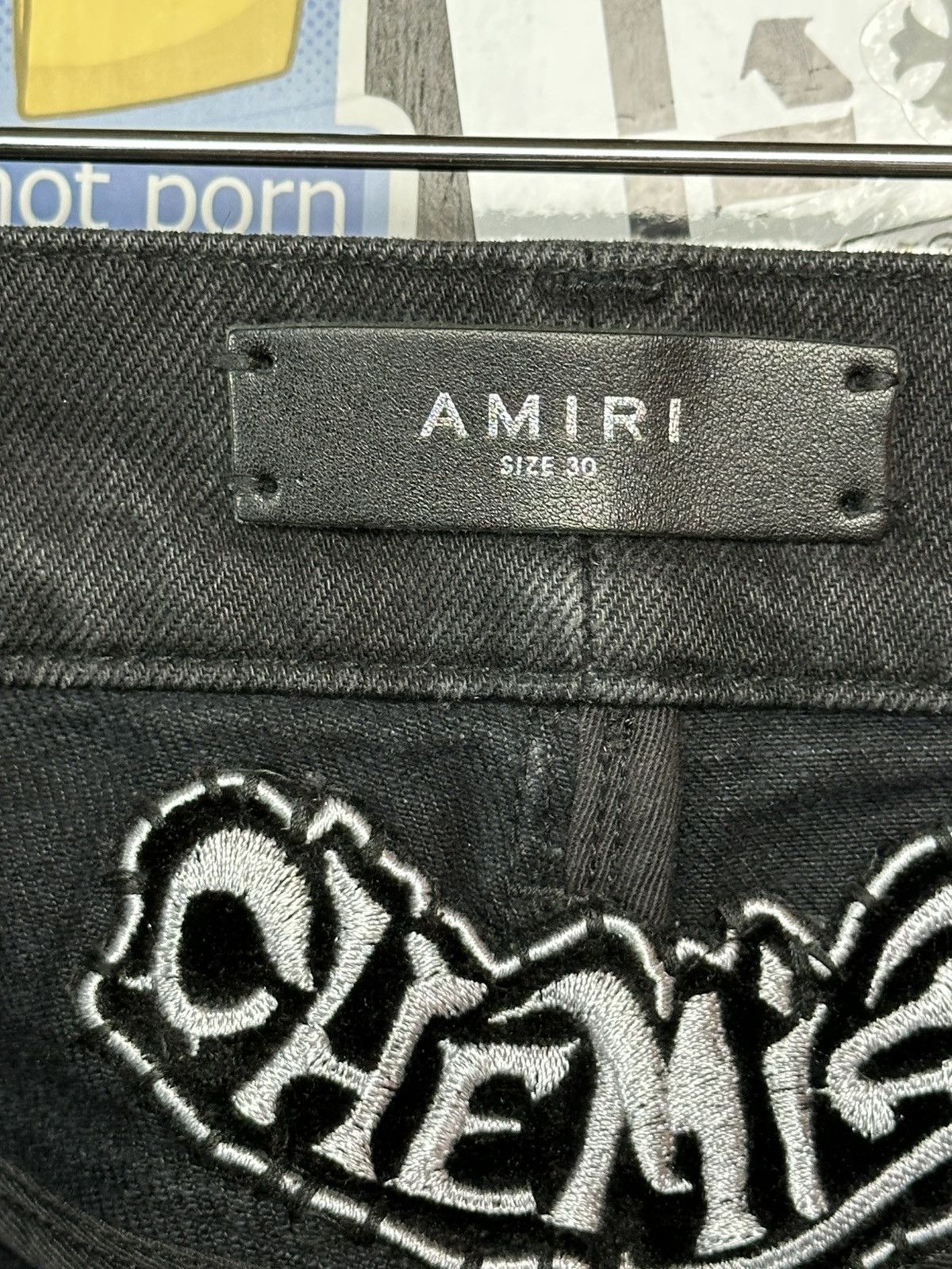 Amiri Amiri & Chemist FW 2022 Black Carpenter Jeans Size US 30 / EU 46 - 18 Thumbnail