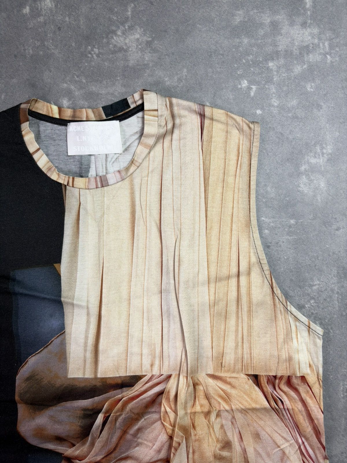 Acne Studios Acne Studios Zone Merc Printed Tank Top Sleeveless M Size US M / EU 48-50 / 2 - 4 Thumbnail