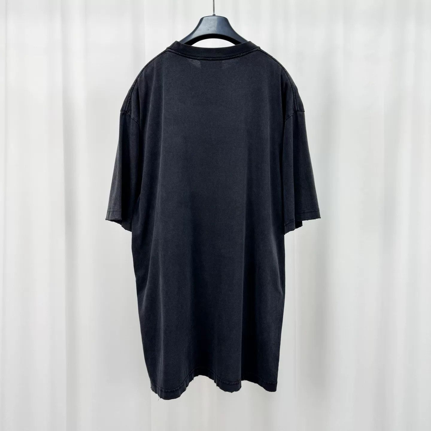 Balenciaga Balenciaga Washed Printed Letter Short Sleeve Size US S / EU 44-46 / 1 - 2 Thumbnail