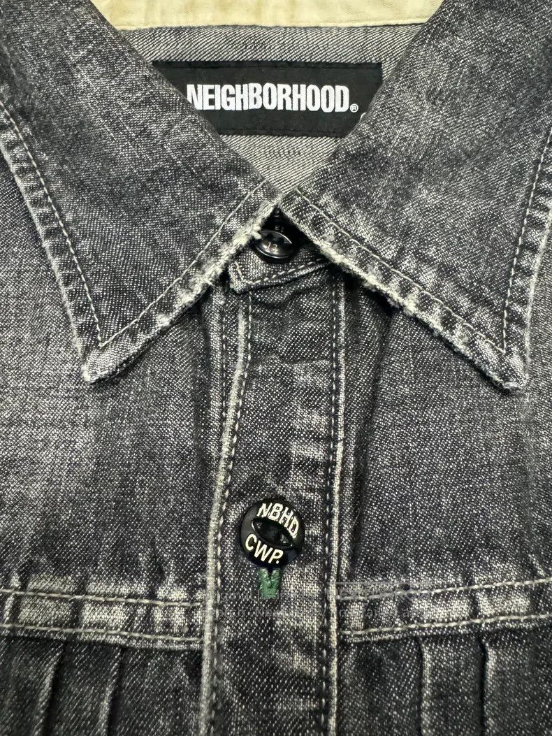 Neighborhood Neighborhood Dragon Embroidered Denim Shirt Size US M / EU 48-50 / 2 - 4 Thumbnail