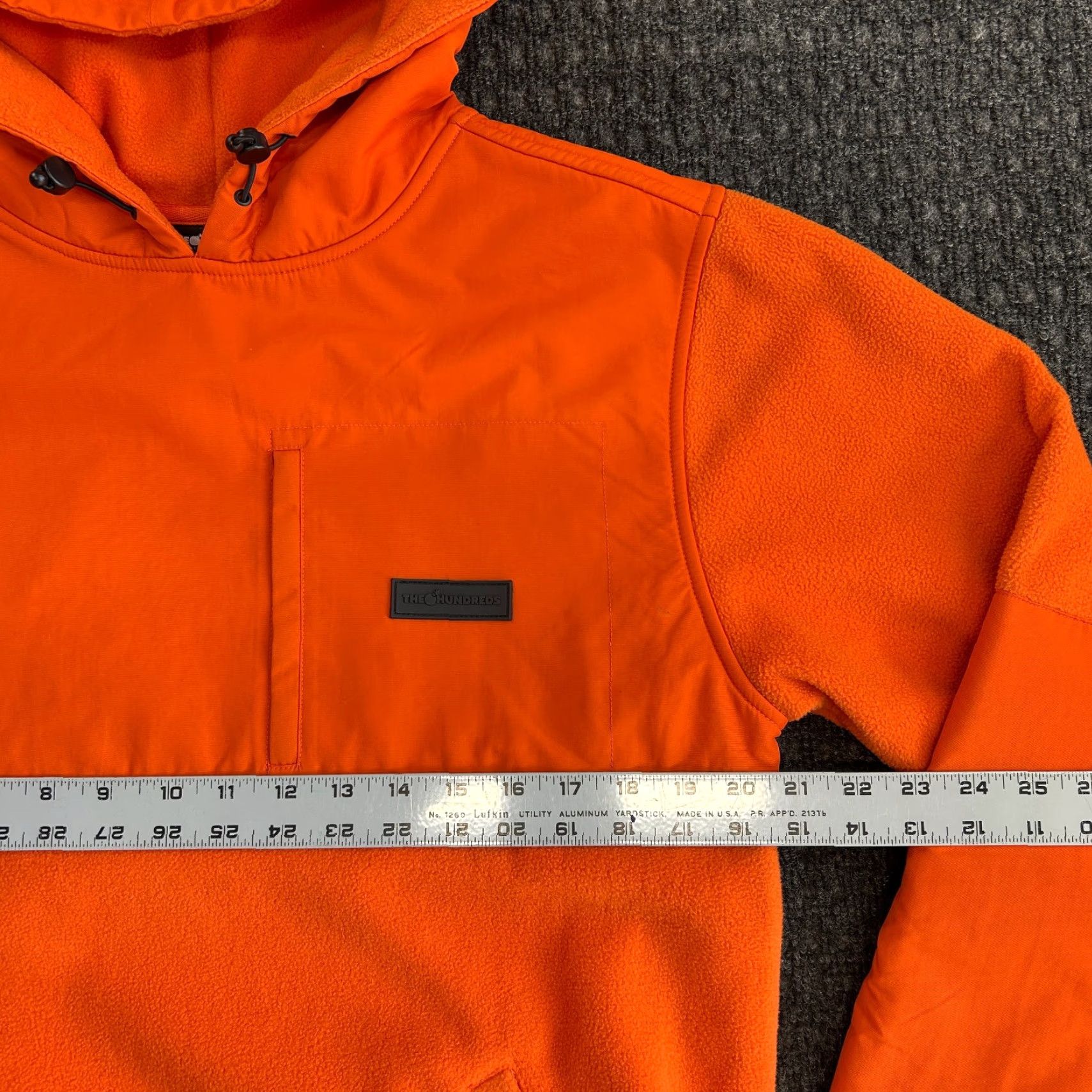 The Hundreds The Hundreds Pullover Hoodie Windbreaker Anorak Fleece Orange S NEW Outdoor Size US S / EU 44-46 / 1 - 7 Thumbnail