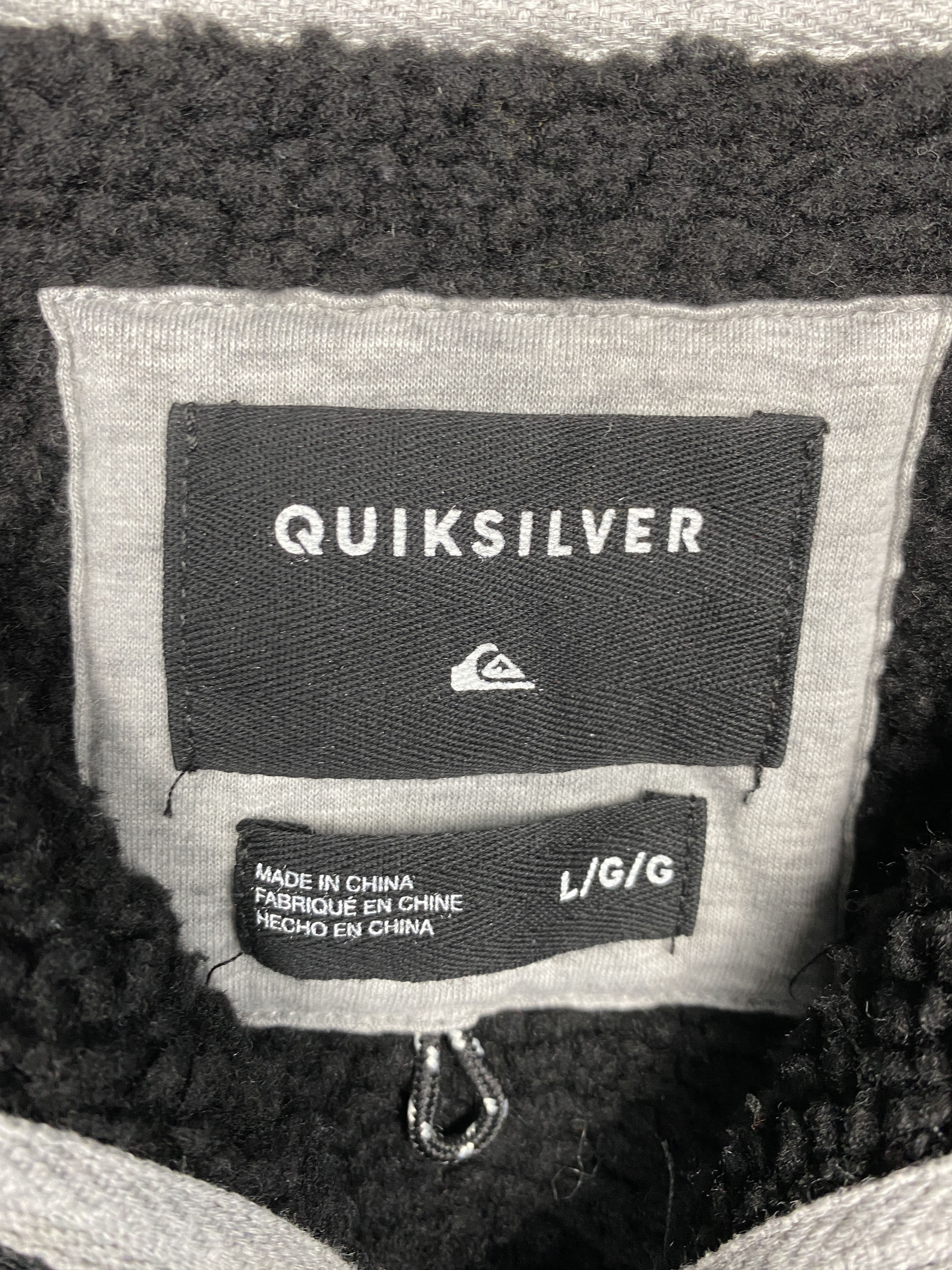 Quiksilver Quiksilver Vintage Sherpa Teddy Fleece Jacket Surf style Size US L / EU 52-54 / 3 - 4 Thumbnail