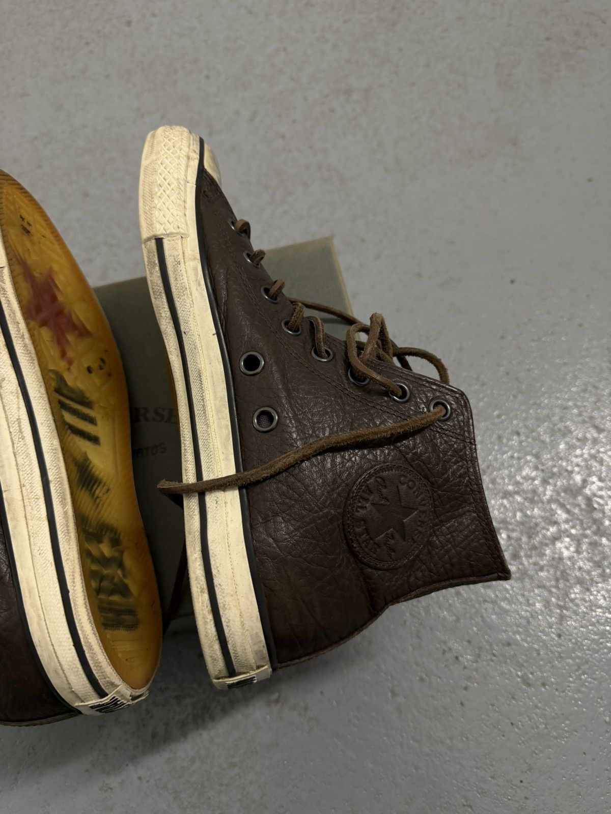 Converse × John Varvatos John Varvatos x Converse Leather Laces Sneakers With Box Size US 8.5 / EU 41-42 - 8 Thumbnail