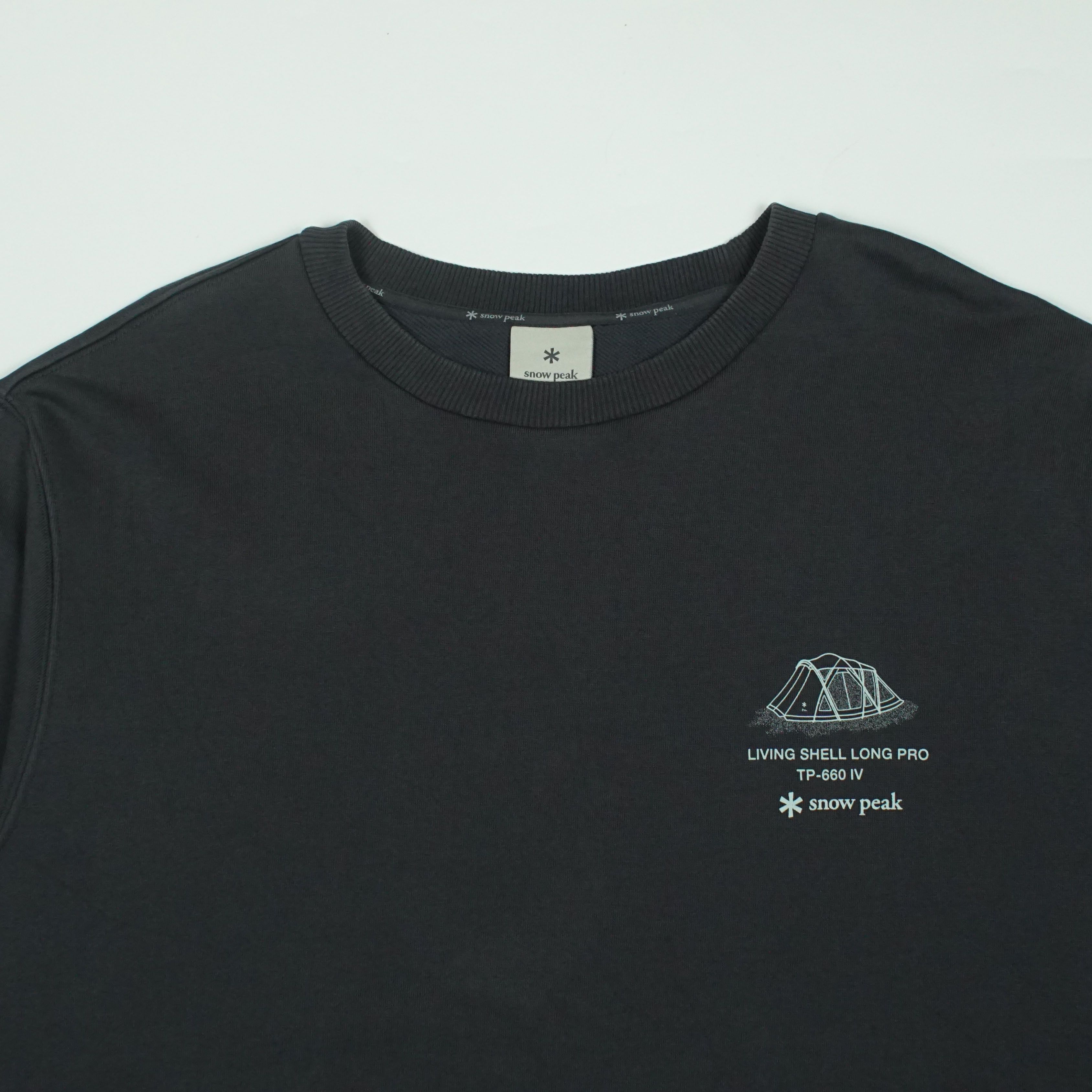 Snow Peak *NoTariff Snow Peak Charcoal Crew Sweatshirt Size US XL / EU 56 / 4 - 3 Thumbnail