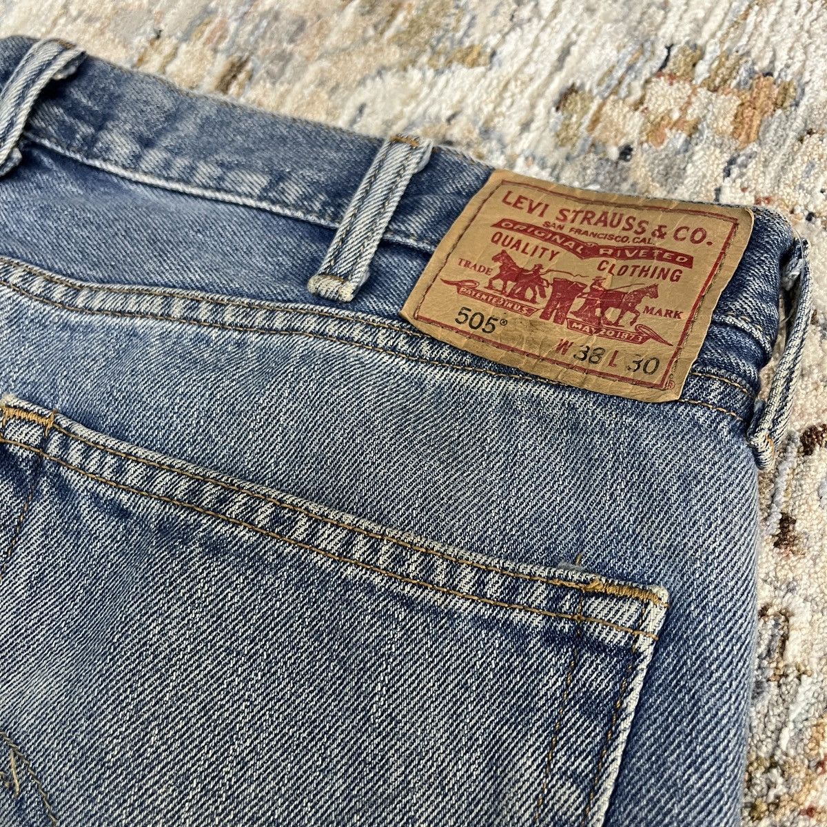 Levi's Custom Levi's 505 8 Ball Size US 38 / EU 54 - 4 Thumbnail