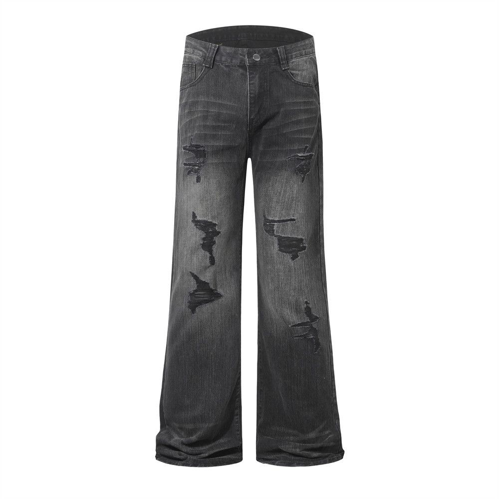 Japanese Brand × Jean Men's American washed distressed bootcut jeans Size US 32 / EU 48 - 1 Thumbnail