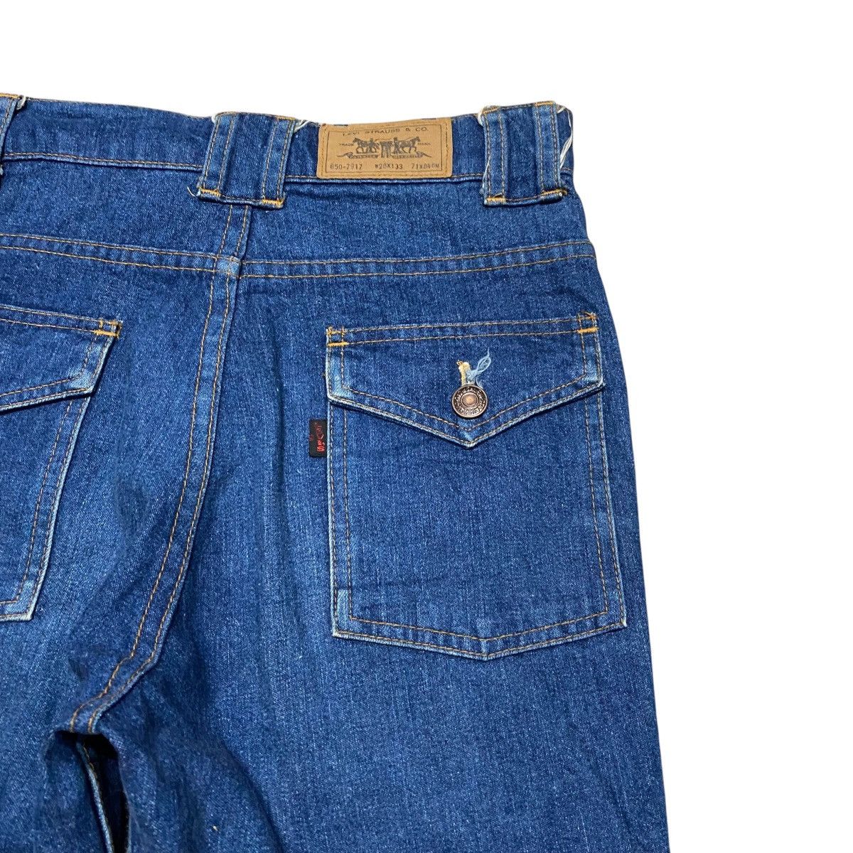 Levi's Vintage Levis 650 Denim Bush Pants Size 27" / US 4 / IT 40 - 11 Thumbnail