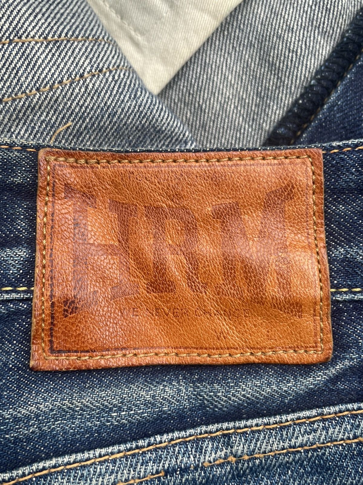 HRMTG HRM Selvedge Distresed Denim Size US 33 - 19 Thumbnail