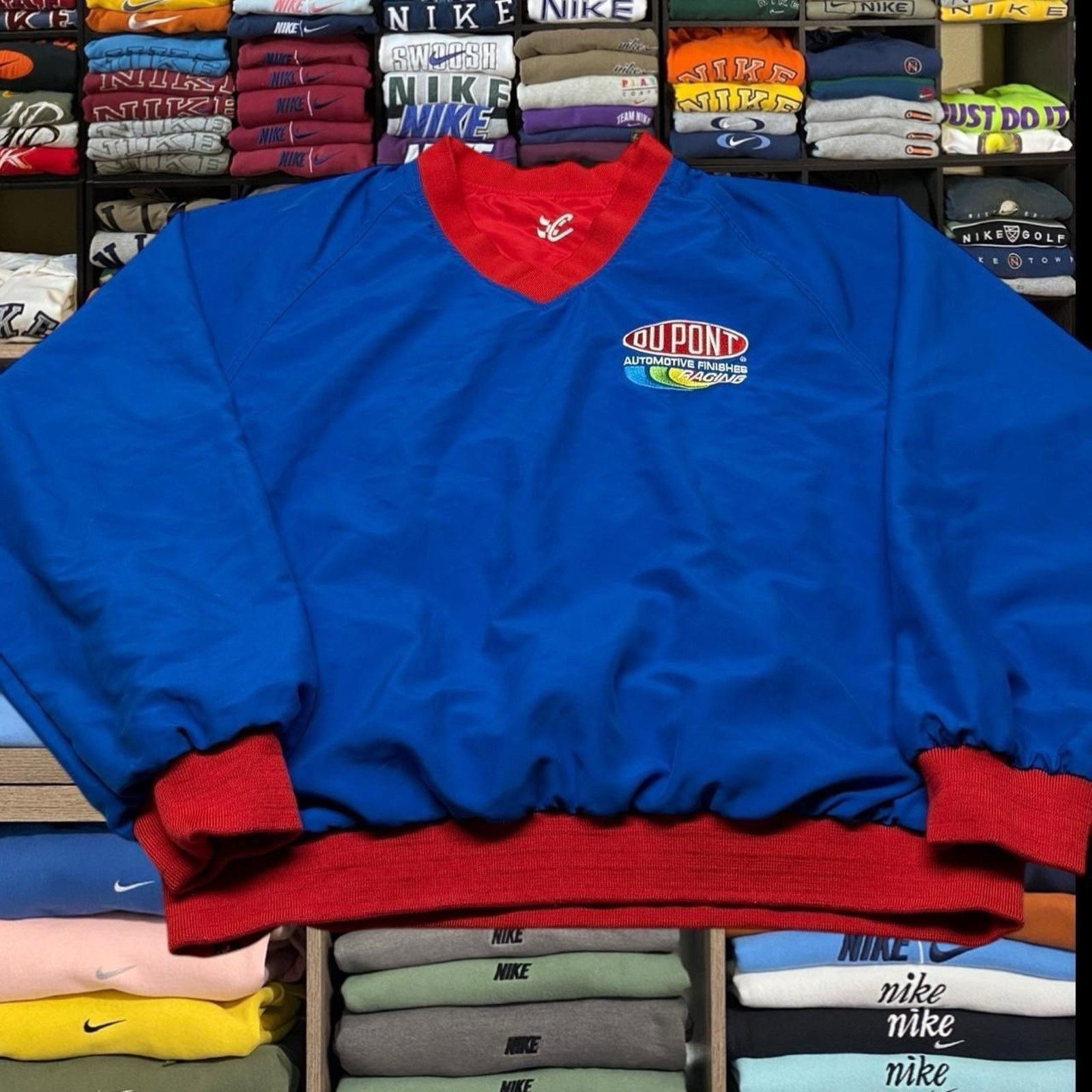 NASCAR Vintage 90s Nascar Sweater/Shirt Size US L / EU 52-54 / 3 - 3 Thumbnail