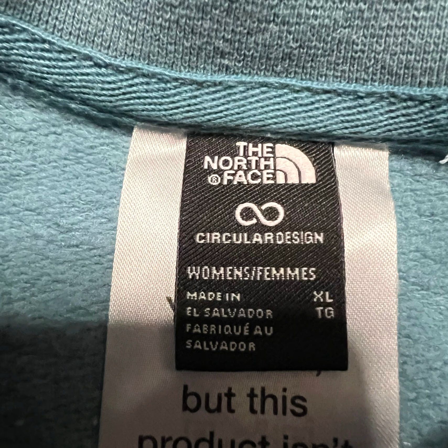 The North Face The North Face Sweatshirt Womens XL Circular Design Crew Neck Sweater Blue Size XL / US 12-14 / IT 48-50 - 6 Thumbnail