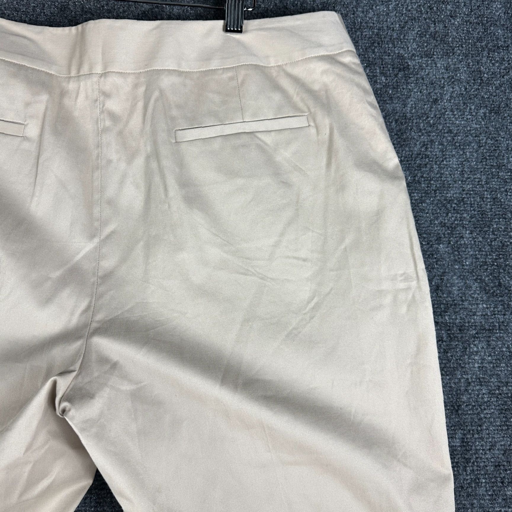 Pendleton Pendleton Pants Womens 16P Khaki Straight Leg Pockets Cotton Blend Stretch Basic Wearable Beige Modern Classic Size 24" / US 00 / IT 34 - 5 Thumbnail