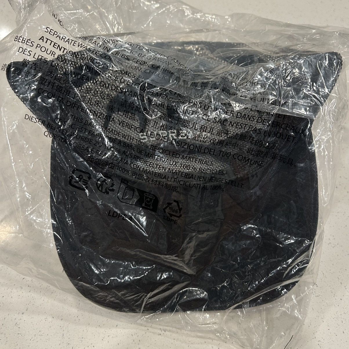 Supreme Supreme SS25 Reaper Mesh Back 6-Panel Black NWT Size ONE SIZE - 3 Thumbnail