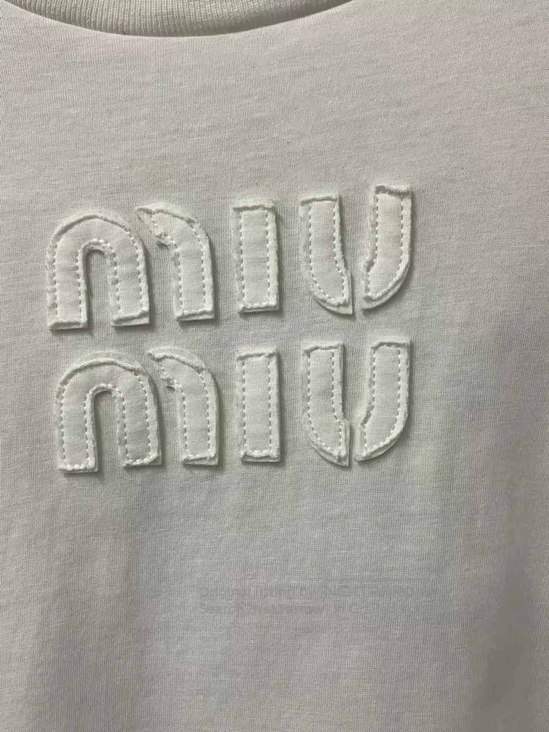 Miu Miu Miu Miu Size XS Sticker logo long sleeve Size XS / US 0-2 / IT 36-38 - 5 Thumbnail