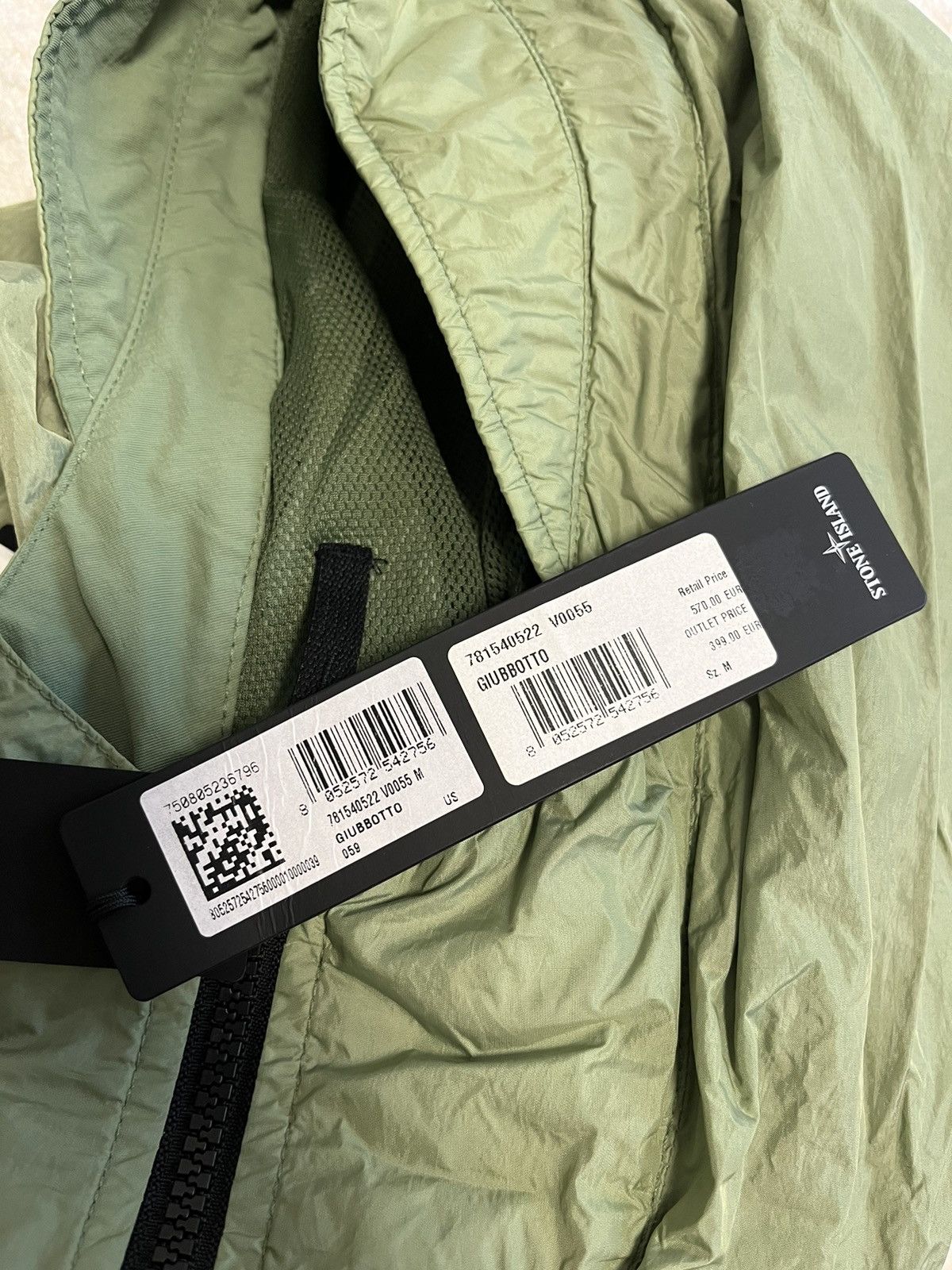 Stone Island Stone Island Crinkle Reps Hooded Jacket light jacket Size US M / EU 48-50 / 2 - 4 Thumbnail