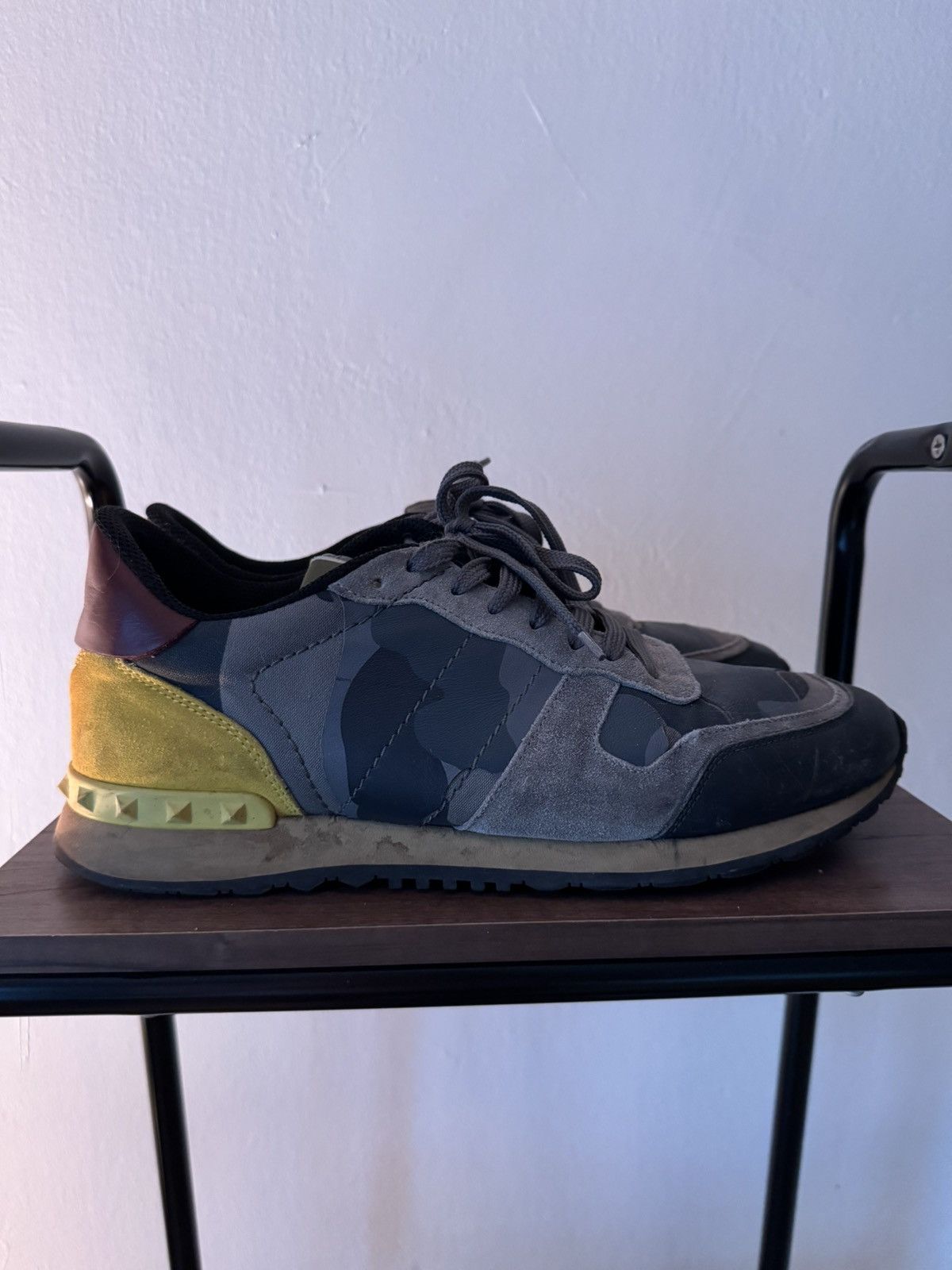 Valentino Valentino Camo Rock Runner Sneakers Size US 11.5 / EU 44-45 - 1 Thumbnail